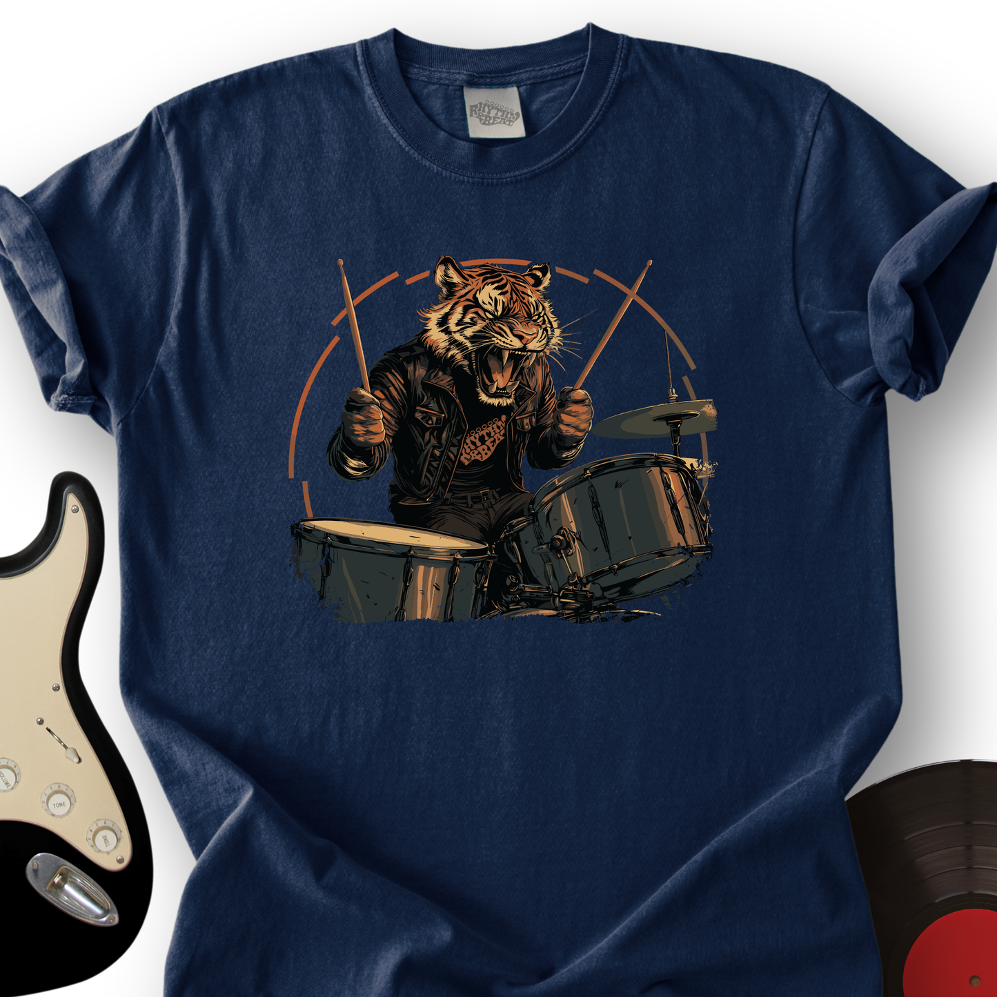 Tiger Drummer T-Shirt