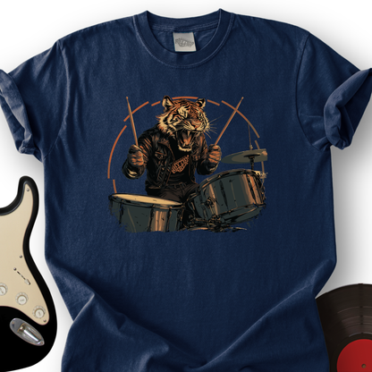 Tiger Drummer T-Shirt