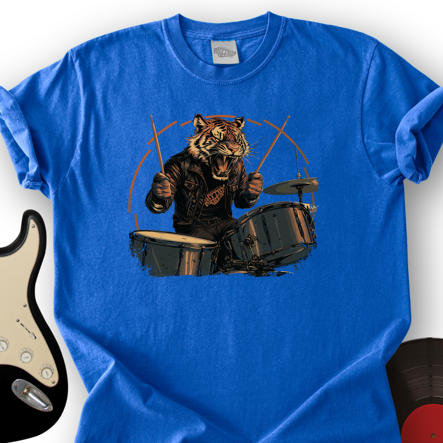 Tiger Drummer T-Shirt
