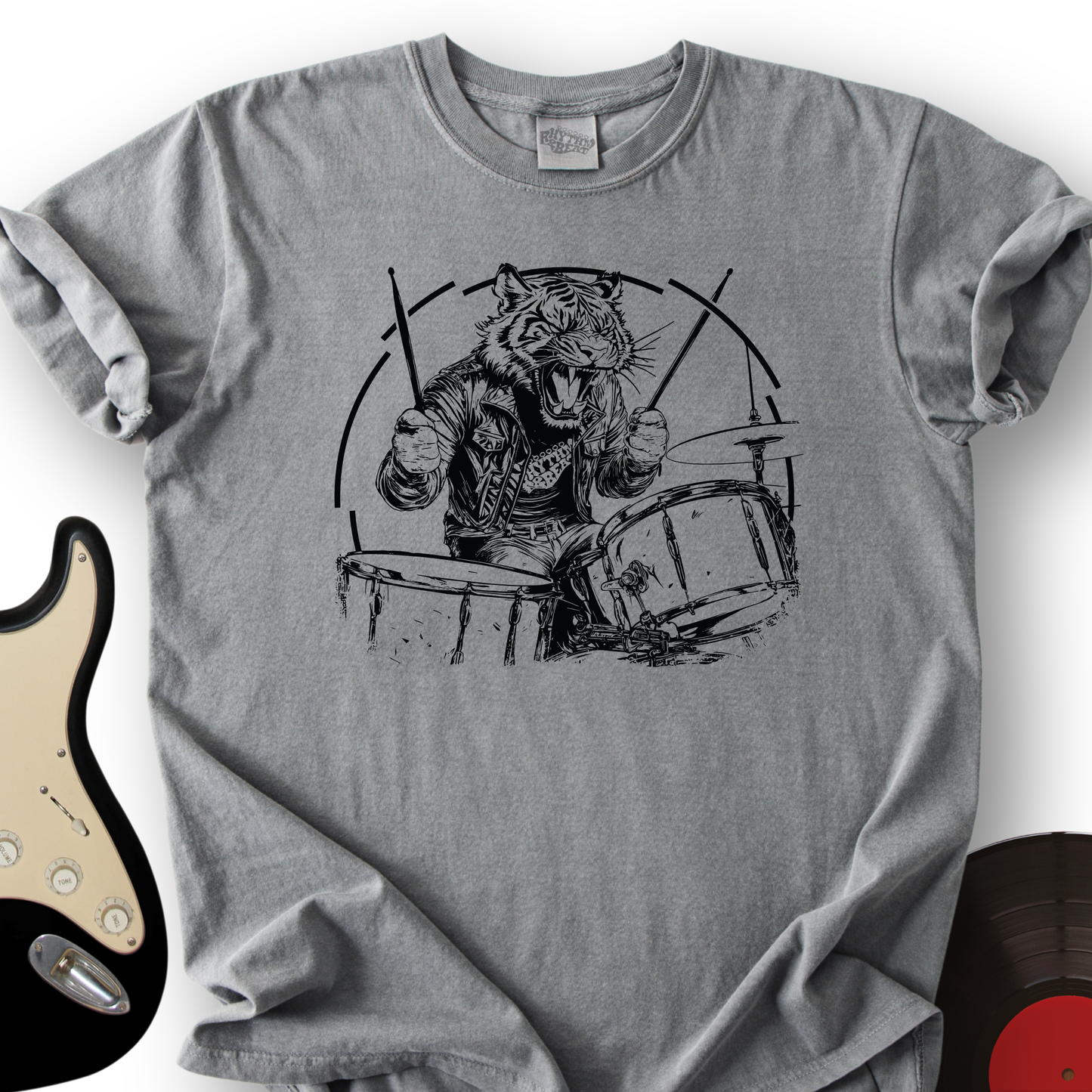 Tiger Drummer T-Shirt