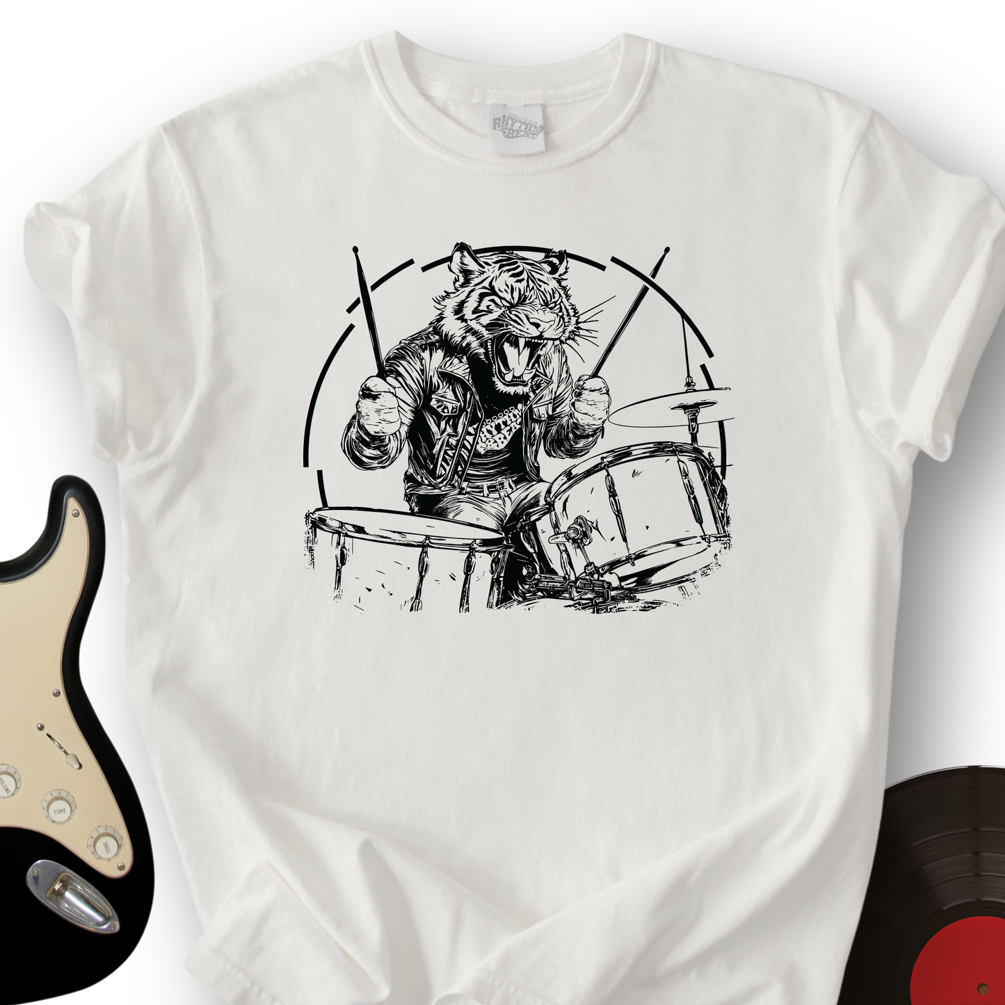 Tiger Drummer T-Shirt