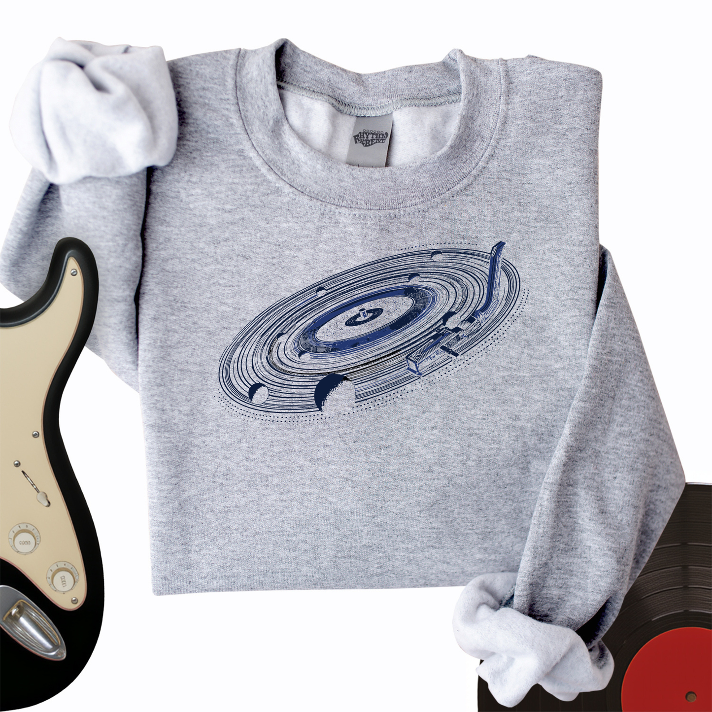 Galaxy Vinyl Crewneck