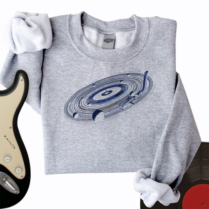 Galaxy Vinyl Crewneck