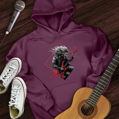 Lion Guitar Hoodie