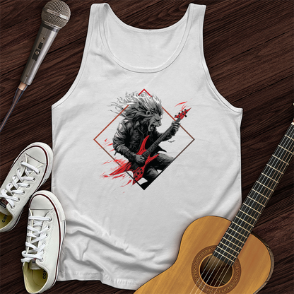 Lion Guitar Tank Top