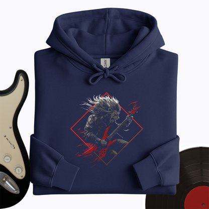 Lion Guitar Hoodie