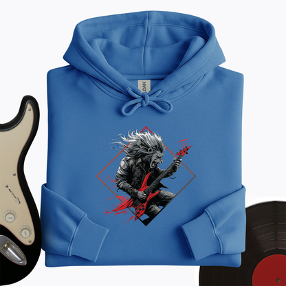 Lion Guitar Hoodie