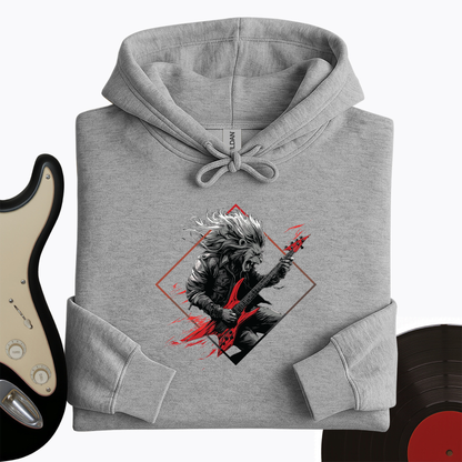 Lion Guitar Hoodie