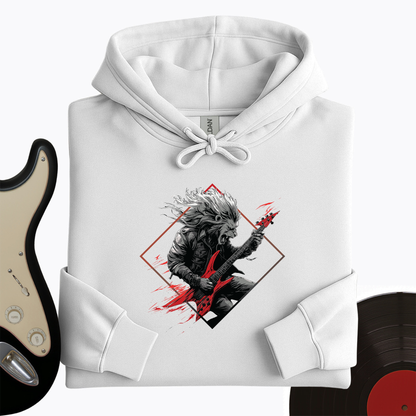 Lion Guitar Hoodie