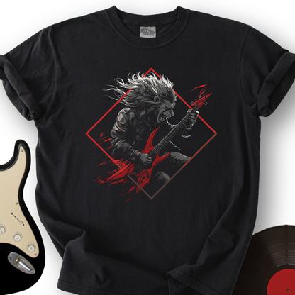 Lion Guitar T-Shirt