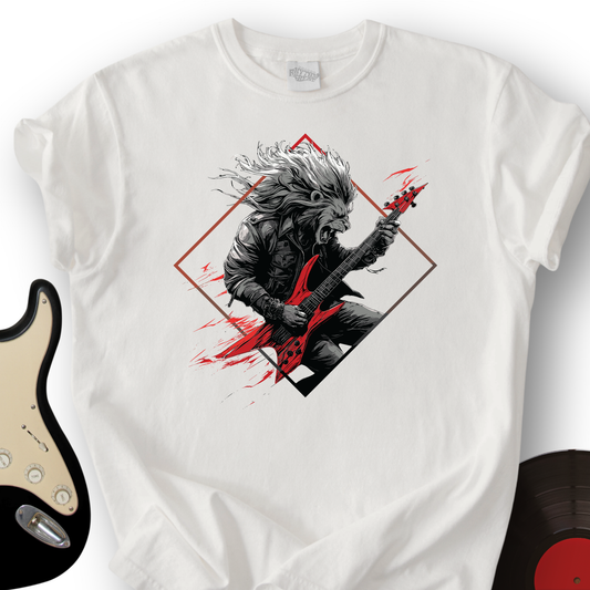 Lion Guitar T-Shirt