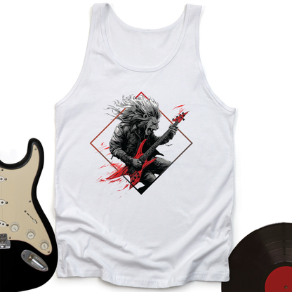 Lion Guitar Tank Top