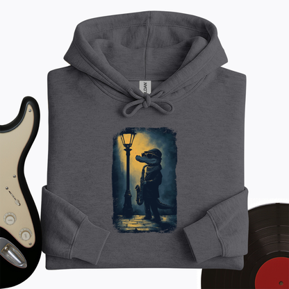 Crocodile Saxophone Hoodie