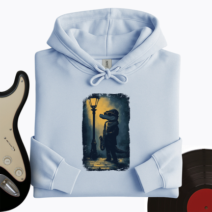Crocodile Saxophone Hoodie