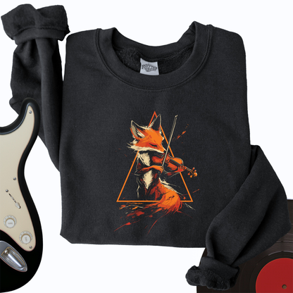 Fox Violin Crewneck
