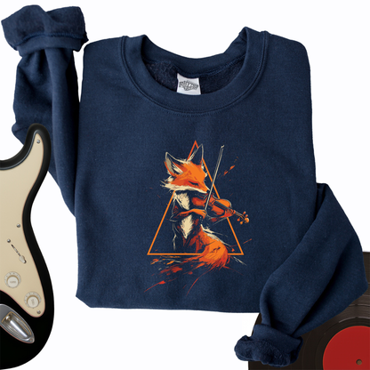 Fox Violin Crewneck