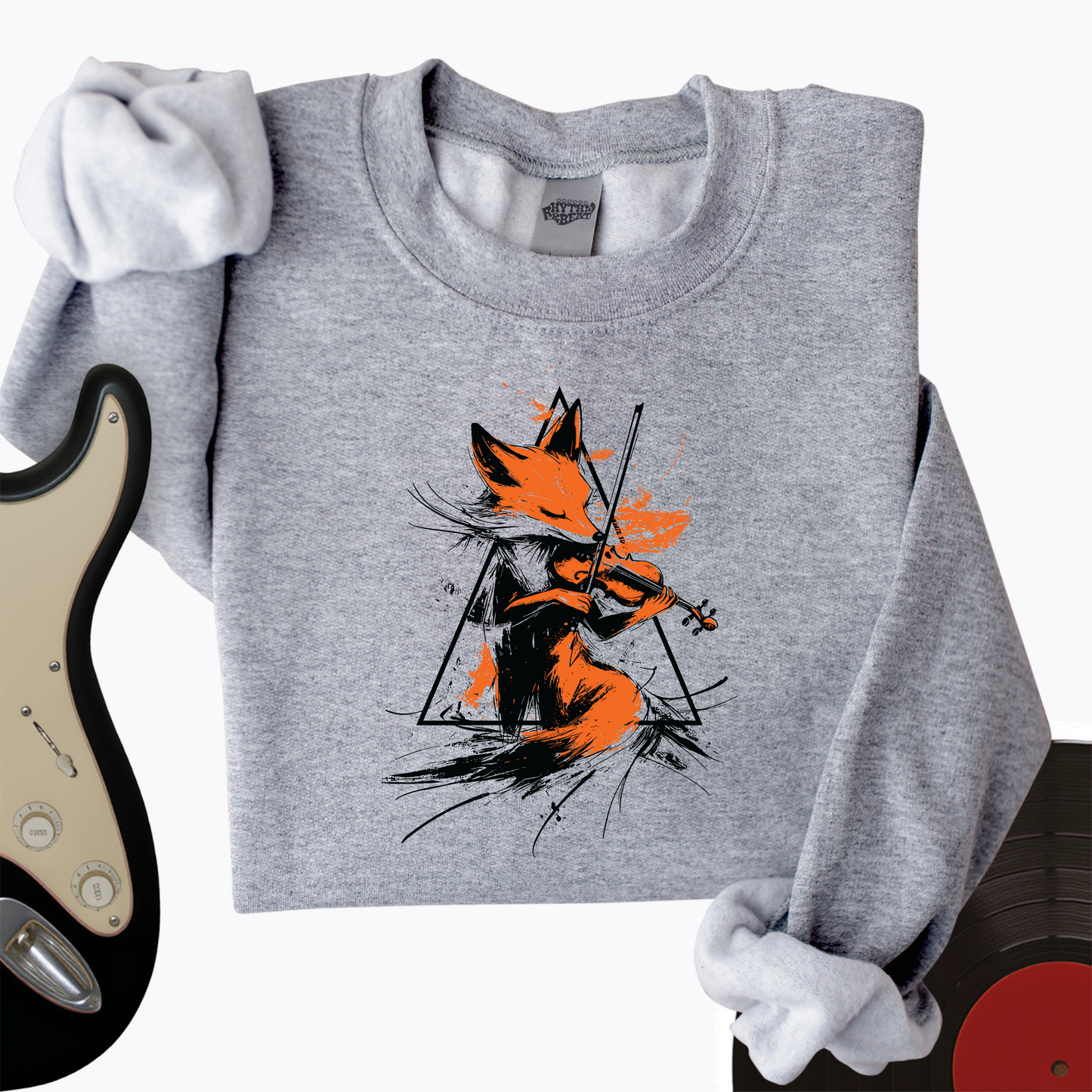 Fox Violin Crewneck