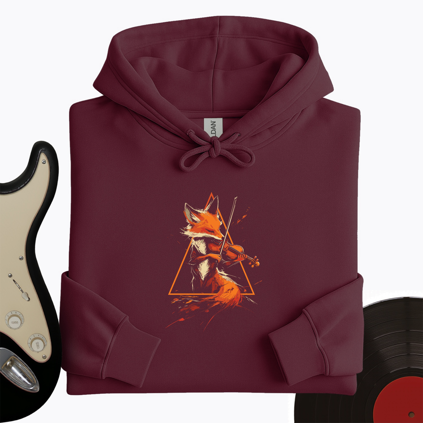 Fox Violin Hoodie