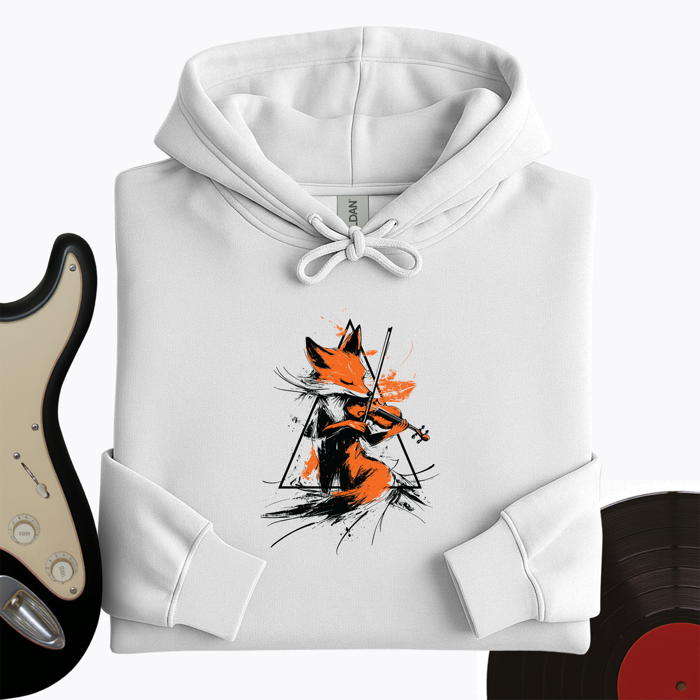 Fox Violin Hoodie