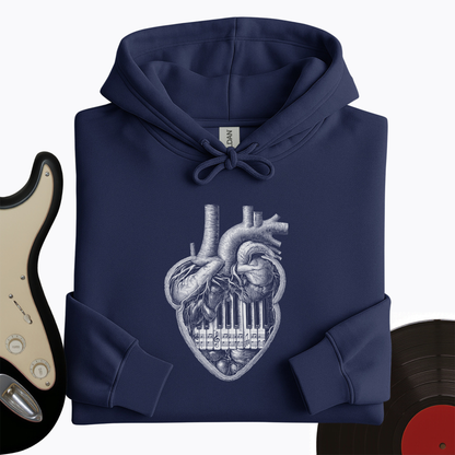 Piano Heart Hoodie