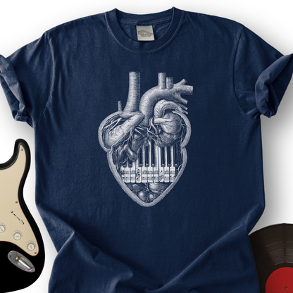 Piano Heart T-Shirt
