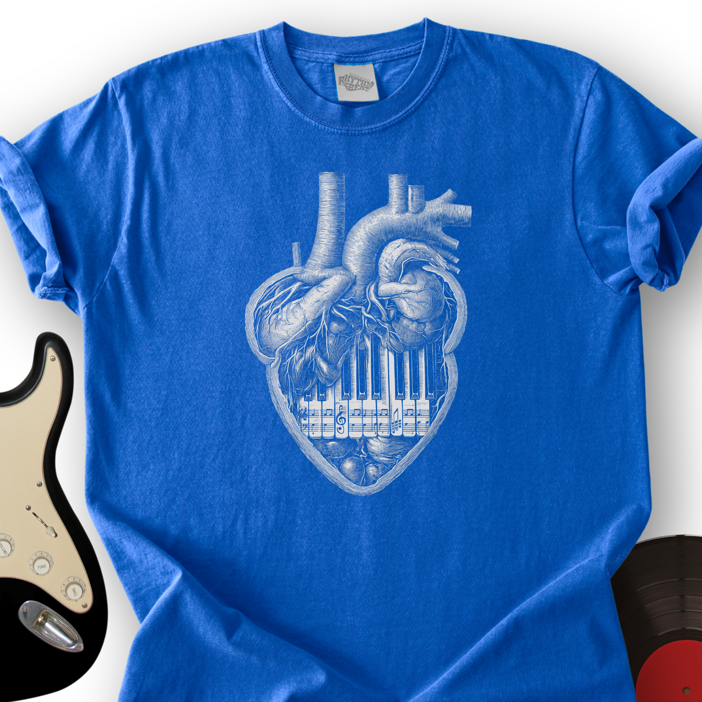 Piano Heart T-Shirt