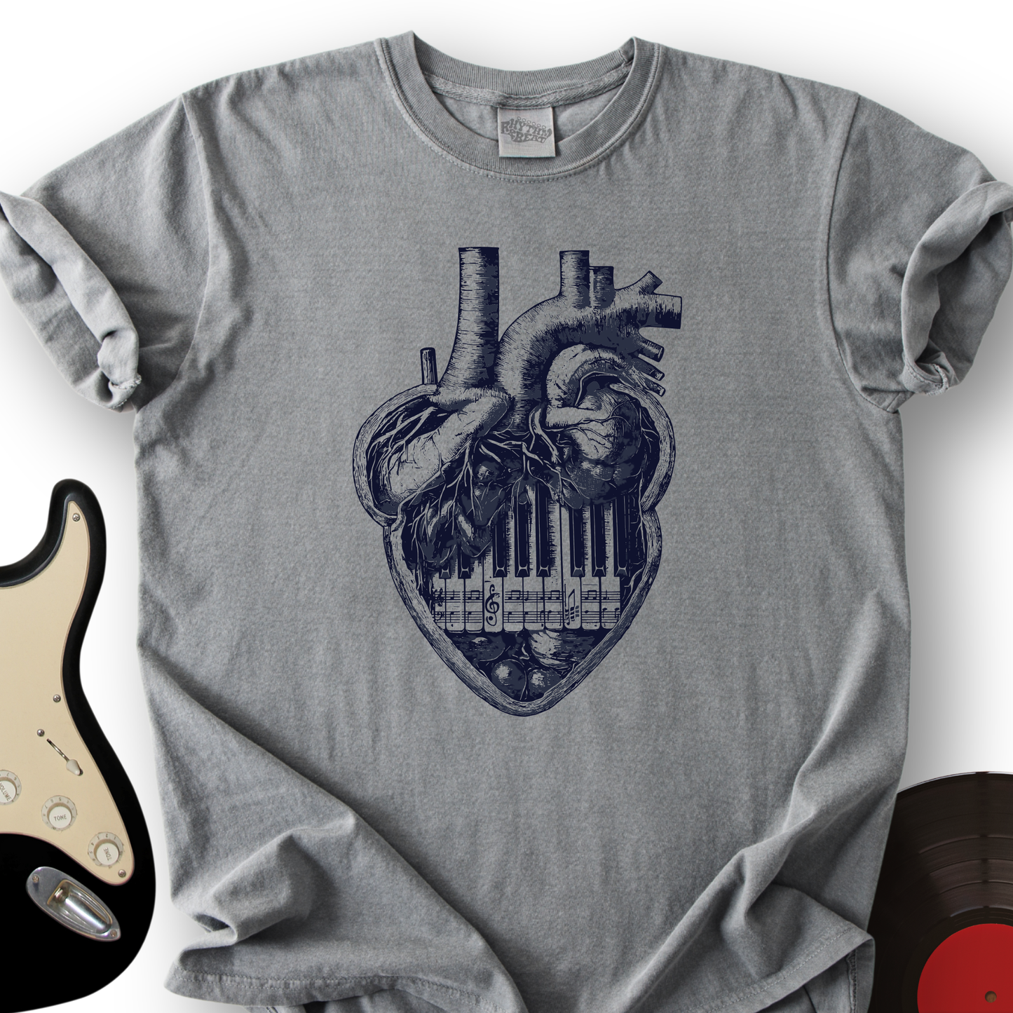Piano Heart T-Shirt