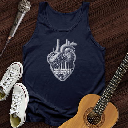 Piano Heart Tank Top
