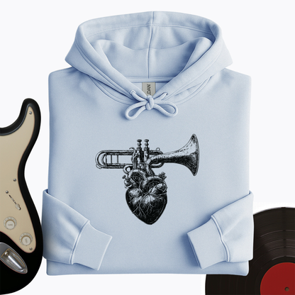 Trumpet Heart Hoodie