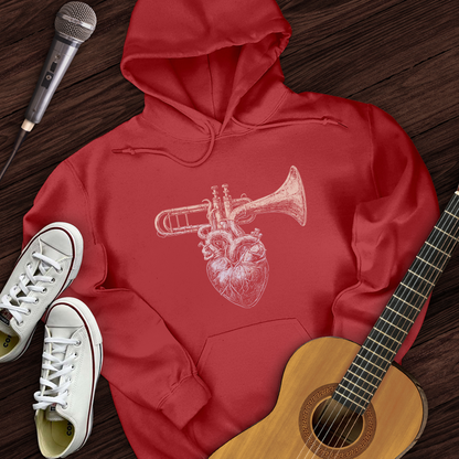 Trumpet Heart Hoodie