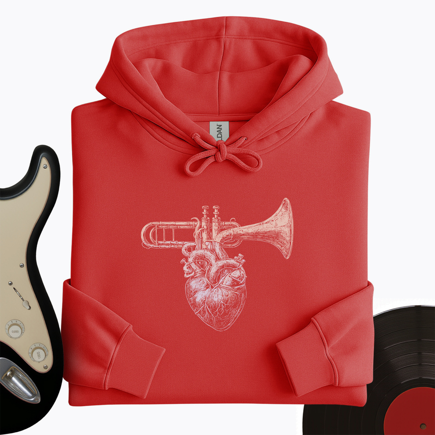 Trumpet Heart Hoodie