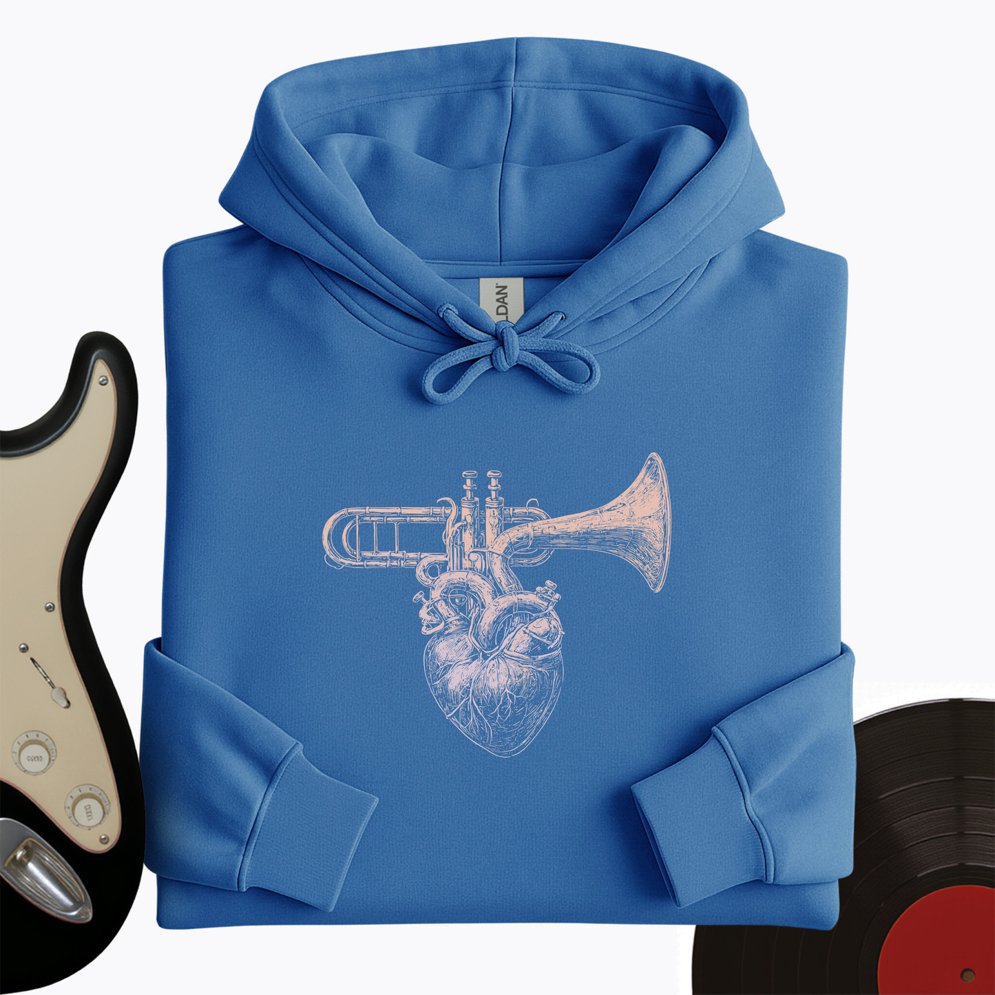 Trumpet Heart Hoodie
