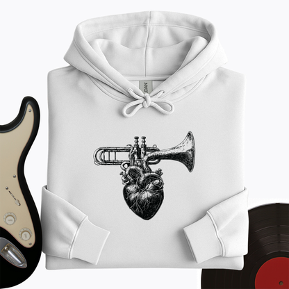 Trumpet Heart Hoodie