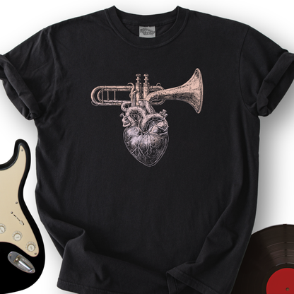 Trumpet Heart T-Shirt