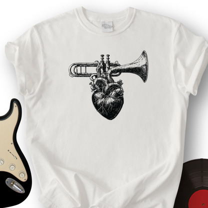 Trumpet Heart T-Shirt