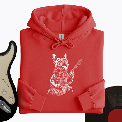 French Bulldog Guitar Hoodie