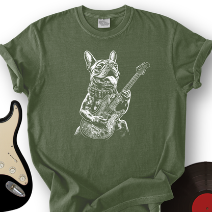 French Bulldog Guitar T-Shirt