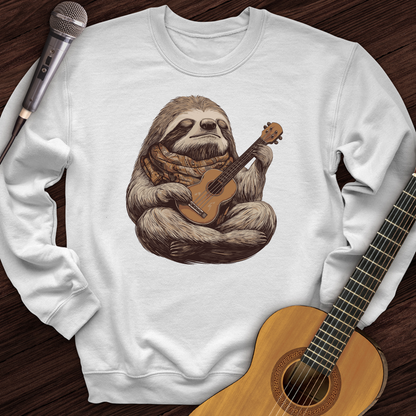 Sloth Ukulele Crewneck