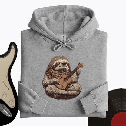 Sloth Ukulele Hoodie