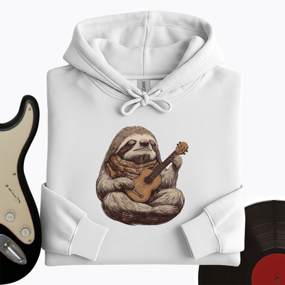 Sloth Ukulele Hoodie