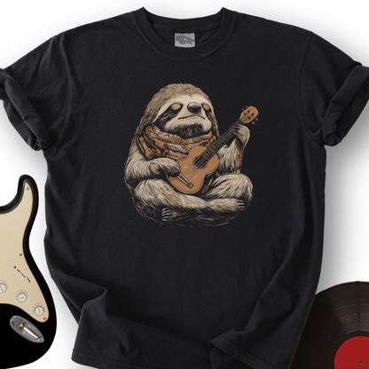 Sloth Ukulele T-Shirt
