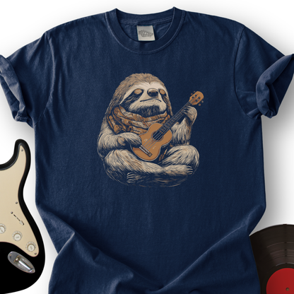 Sloth Ukulele T-Shirt
