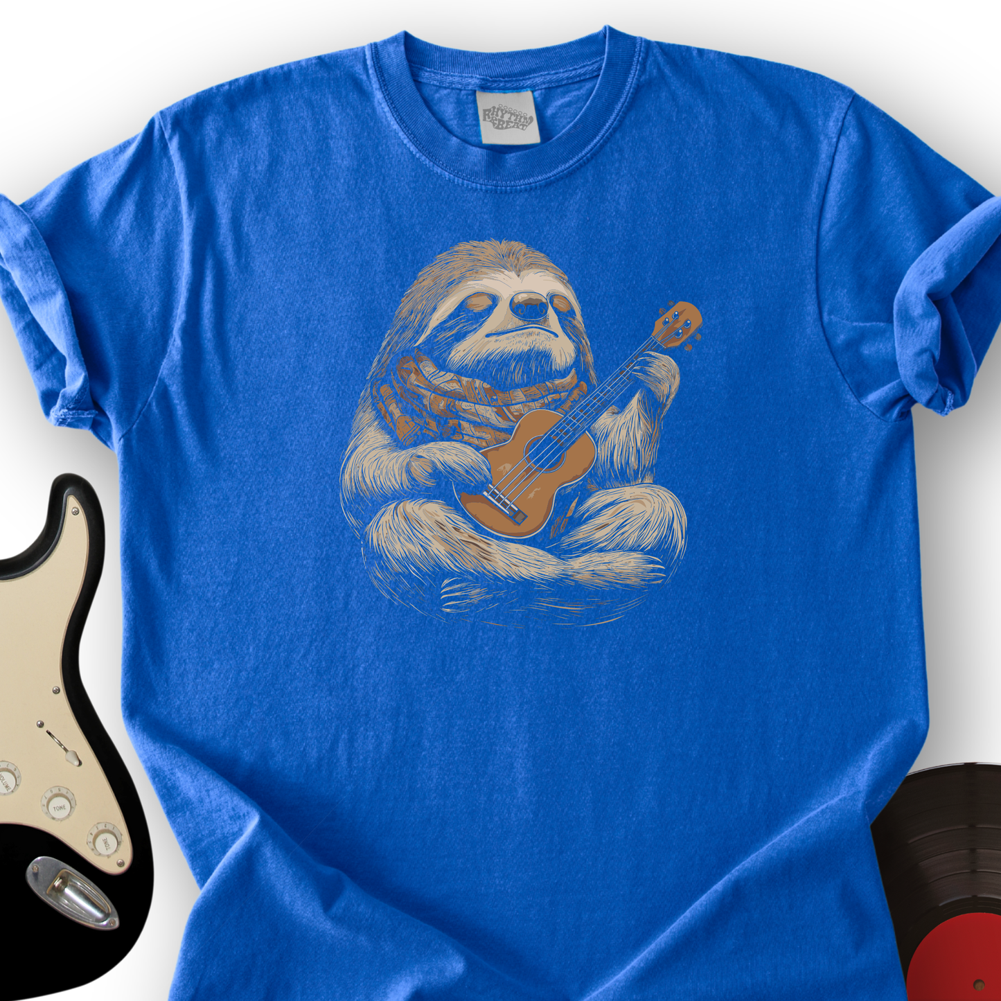 Sloth Ukulele T-Shirt