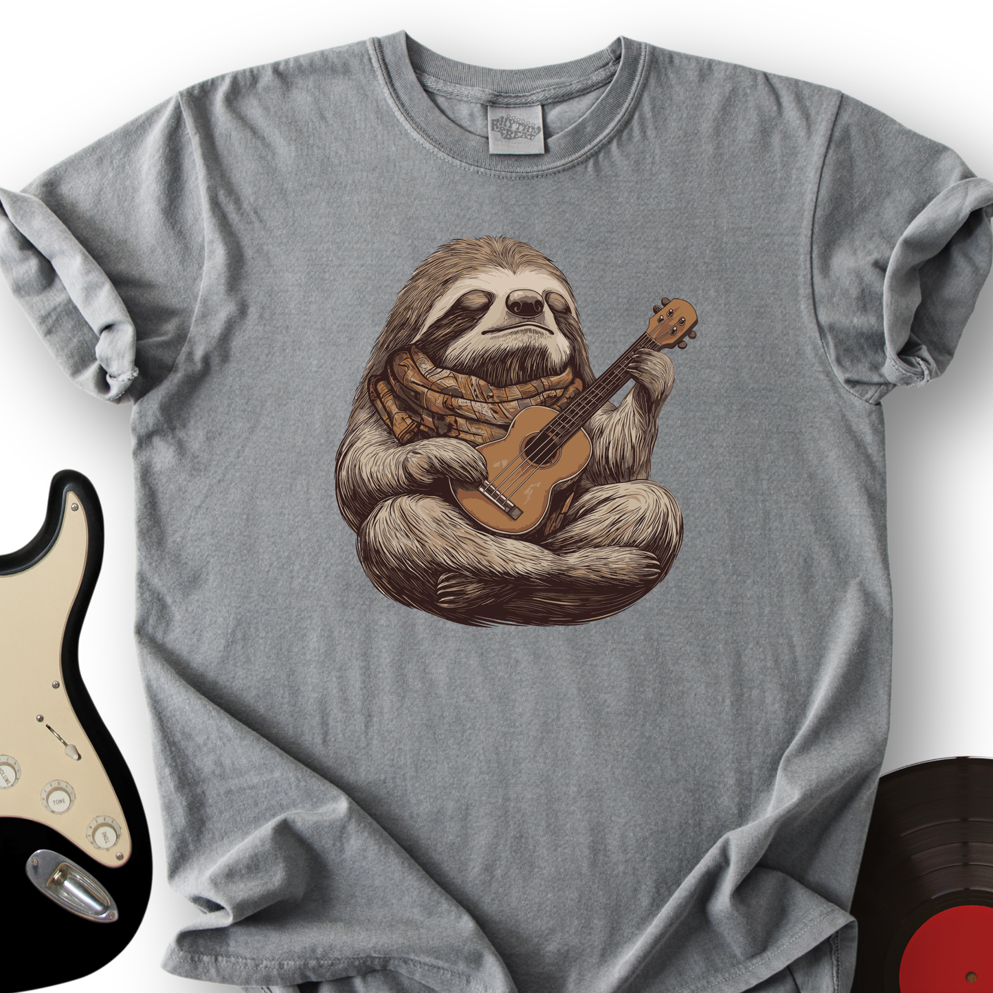 Sloth Ukulele T-Shirt