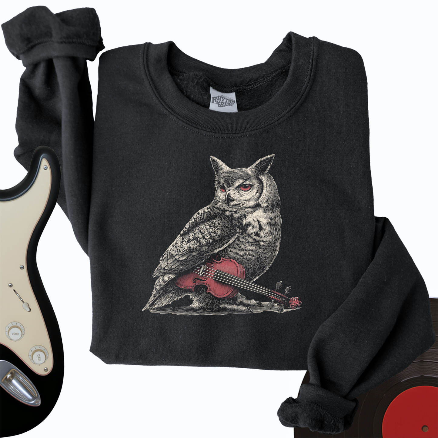 Owl Cello Crewneck