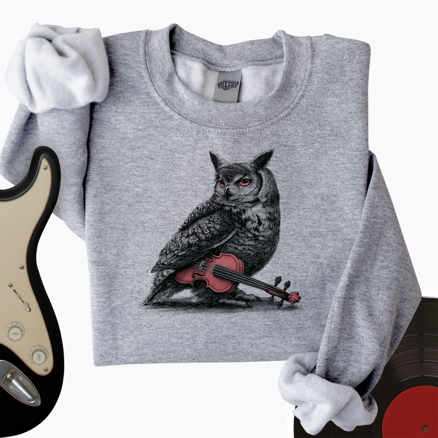 Owl Cello Crewneck