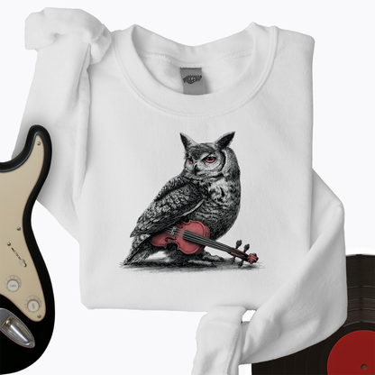 Owl Cello Crewneck
