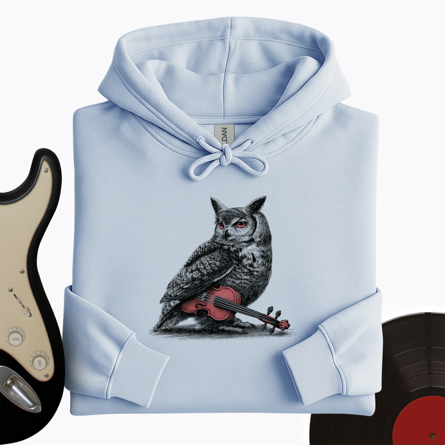 Owl Cello Hoodie