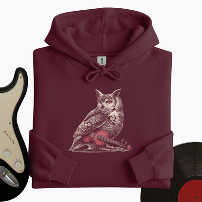 Owl Cello Hoodie