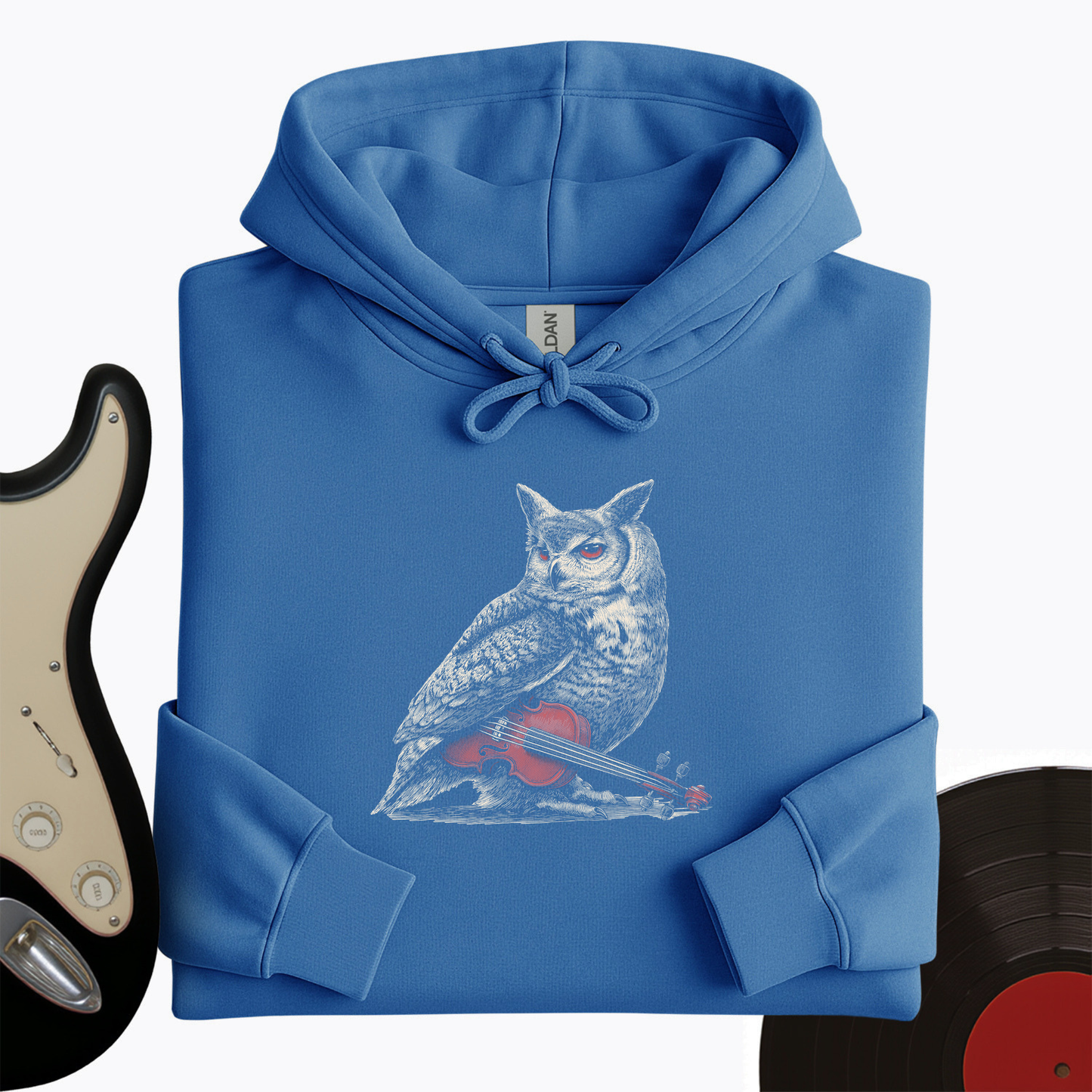 Owl Cello Hoodie